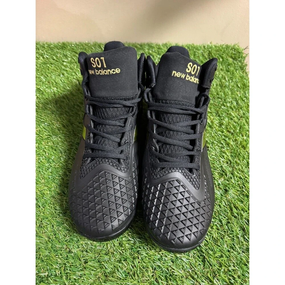 Men Size 11 New Balance FuelCell Ohtani 1 Black Gold Baseball Cleats MSHOBK1 NEW